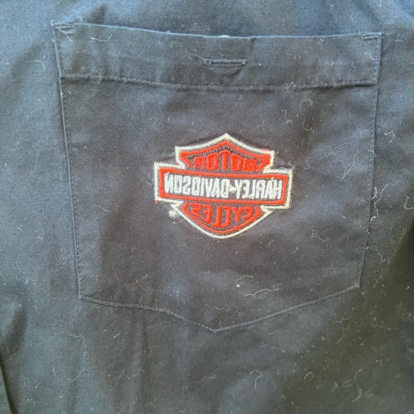 Harley Davidson button down - Picture 4 of 7